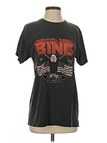 Anine Bing Short Sleeve T-Shirt (view 1)