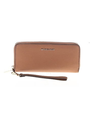 MICHAEL Michael Kors Leather Wristlet (view 1)