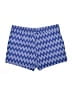Three Dots Chevron-herringbone Blue Shorts Size M - photo 2