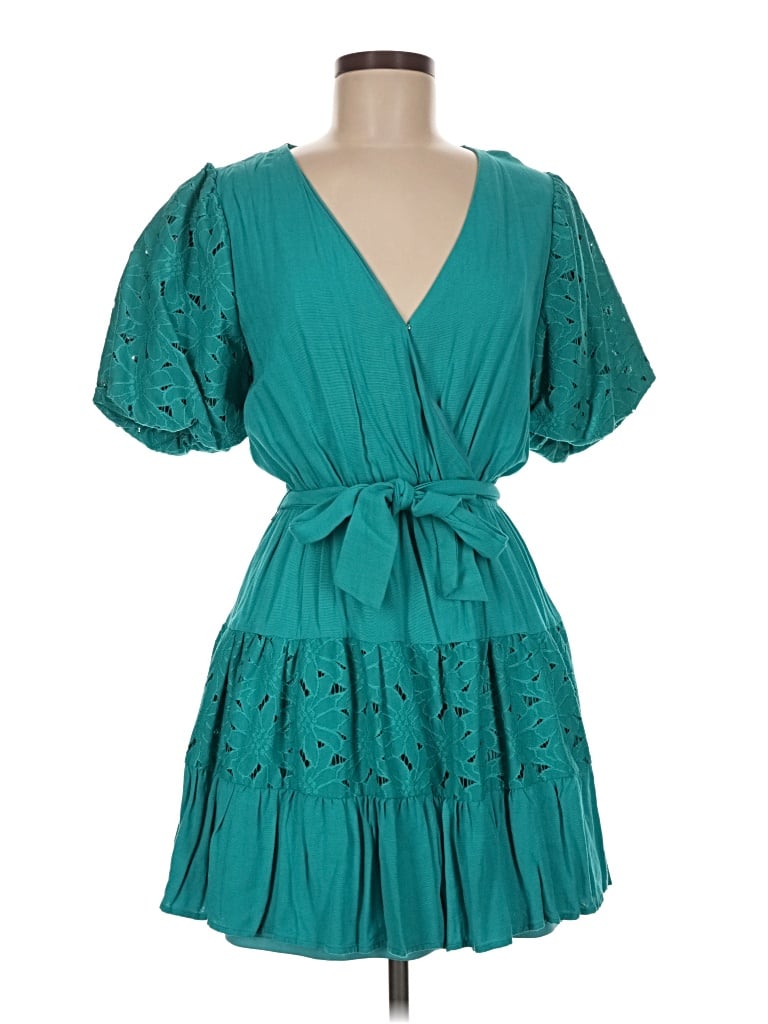 Pre-owned Flying Tomato Cocktail Dress In Teal