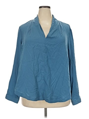Universal Standard Long Sleeve Blouse (view 1)