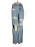 American Eagle Outfitters Hearts Blue Jeans Size 4 - photo 1
