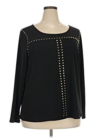 Calvin Klein Long Sleeve Blouse (view 1)