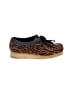 Clarks Animal Print Brown Flats Size 6 - photo 1
