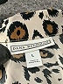 Dana Buchman 100% Polyester Animal Print Silver Coat Size L - photo 6