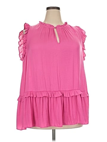Philosophy Republic Clothing Short Sleeve Blouse (view 1)