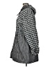 MICHAEL Michael Kors 100% Polyester Houndstooth Gray Coat Size L - photo 5