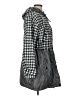 MICHAEL Michael Kors 100% Polyester Houndstooth Gray Coat Size L - photo 4