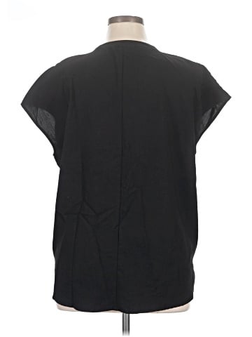 ELOQUII Short Sleeve Blouse (view 2)