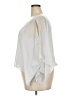 Chico's 100% Polyester White 3/4 Sleeve Blouse Size XXL (4) - photo 5
