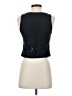 J.Crew 100% Linen Black Vest Size 00 - photo 2
