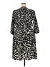 Downeast 100% Polyester Animal Print Black Casual Dress Size XXL - photo 2