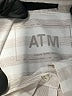ATM Stripes Ivory Long Sleeve Button-Down Shirt Size L - photo 4