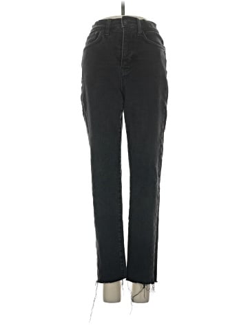 Madewell The Perfect Vintage Jean in Black Frost Wash (view 1)