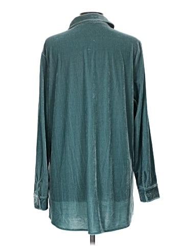 Soft Surroundings Long Sleeve Button-Down Shirt (view 2)