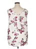 Maurices 100% Polyester Ivory Sleeveless Blouse Size XL - photo 2