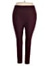 Torrid Burgundy Active Pants Size 4X Plus (4) - photo 1