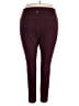 Torrid Burgundy Active Pants Size 4X Plus (4) - photo 2