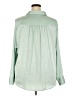 Torrid Green Long Sleeve Blouse Size 3X Plus (3) - photo 2