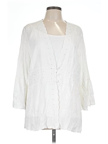 Soft Surroundings 3/4 Sleeve Blouse (view 1)
