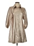 Dolce Cabo 100% Polyurethane Gold Trenchcoat Size XS - photo 1