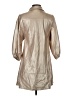 Dolce Cabo 100% Polyurethane Gold Trenchcoat Size XS - photo 2