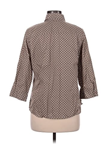 Coldwater Creek 3/4 Sleeve Button-Down Shirt (view 2)