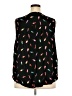Torrid Black Sleeveless Blouse Size 3X Plus (3) - photo 2