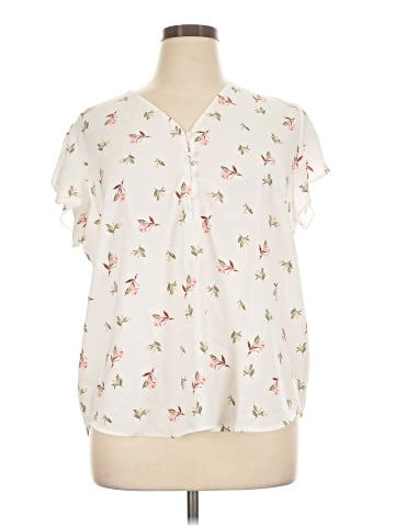 Ann Taylor LOFT Outlet Short Sleeve T-Shirt (view 1)