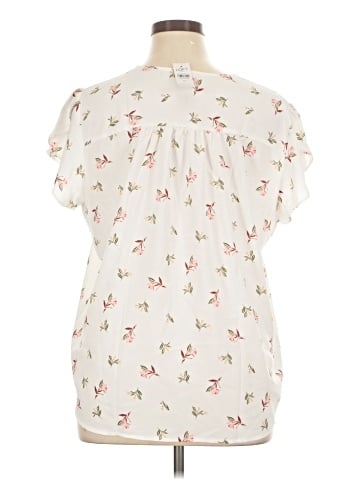 Ann Taylor LOFT Outlet Short Sleeve T-Shirt (view 2)