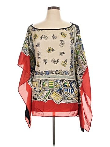 Bailey 44 3/4 Sleeve Silk Top (view 1)