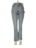 Gap Chevron-herringbone Gray Jeans Size 6S - photo 1