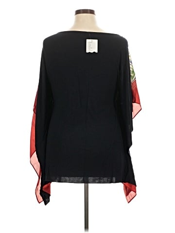 Bailey 44 3/4 Sleeve Silk Top (view 2)
