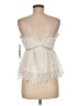 Aqua 100% Polyester Ivory Sleeveless Blouse Size M - photo 2