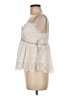 Aqua 100% Polyester Ivory Sleeveless Blouse Size M - photo 5