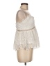 Aqua 100% Polyester Ivory Sleeveless Blouse Size M - photo 4