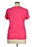 Ideology 100% Polyester Stripes Pink Short Sleeve T-Shirt Size XL - photo 2