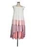 Unbranded 100% Polyester Color Block White Casual Dress Size XL - photo 1