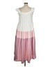 Unbranded 100% Polyester Color Block White Casual Dress Size XL - photo 2