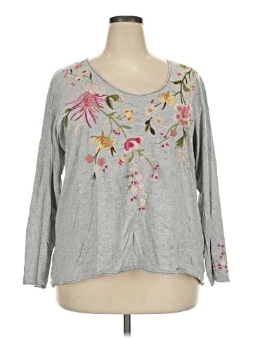 Johnny Was 3/4 Sleeve T-Shirt (view 1)