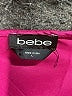 Bebe 100% Polyester Pink Cocktail Dress Size L - photo 7