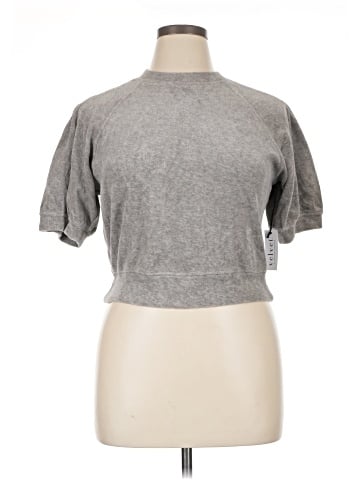 Velvet Short Sleeve Top (view 1)