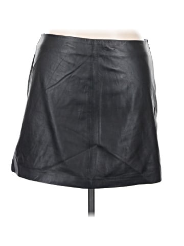 Lauren by Ralph Lauren Leather Skirt (view 1)