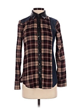 BCBGeneration Long Sleeve Blouse (view 1)