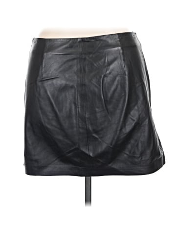 Lauren by Ralph Lauren Leather Skirt (view 2)
