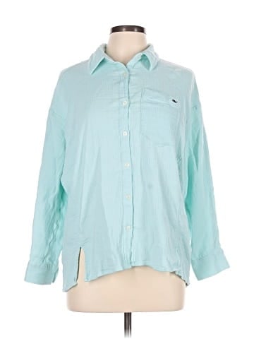 Vineyard Vines 3/4 Sleeve Button-Down Shirt (view 1)