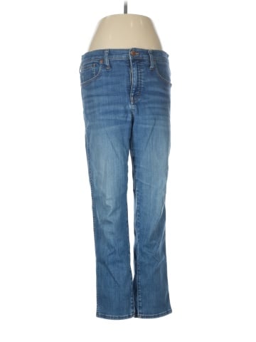 Madewell Mid-Rise Stovepipe Jeans in Leman Wash: TENCEL&trade; Denim Edition (view 1)