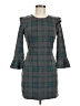 JOA Tweed Gray Cocktail Dress Size M - photo 1