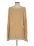 Double Zero 100% Acrylic Metallic Gold Pullover Sweater Size S - photo 2