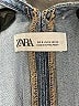 Zara Blue Casual Dress Size S - photo 7